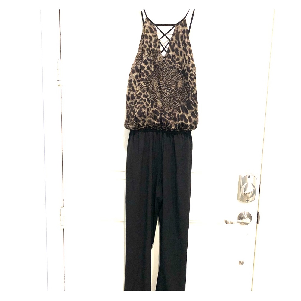 Leopard Cheetah Jumpsuit Romper